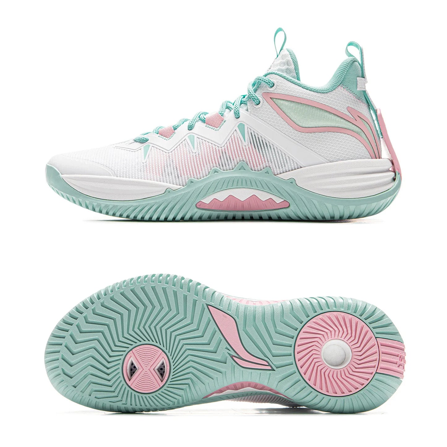 Li-Ning Men's BADFIVE STORM 2025 Outdoor Basketball Shoes BOOM Cushioning TUFF OS Wearable LiNing Sports Sneakers ABFV017