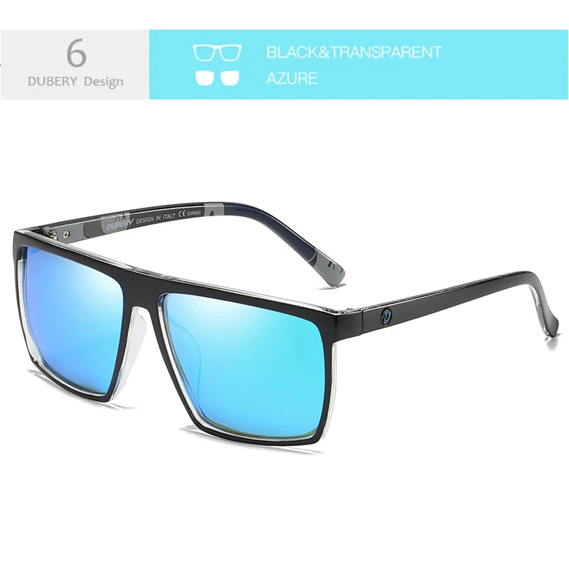 DUBERY Polarized UV400 Protection Sunglasses For Men And Women 8 Colors Model 369