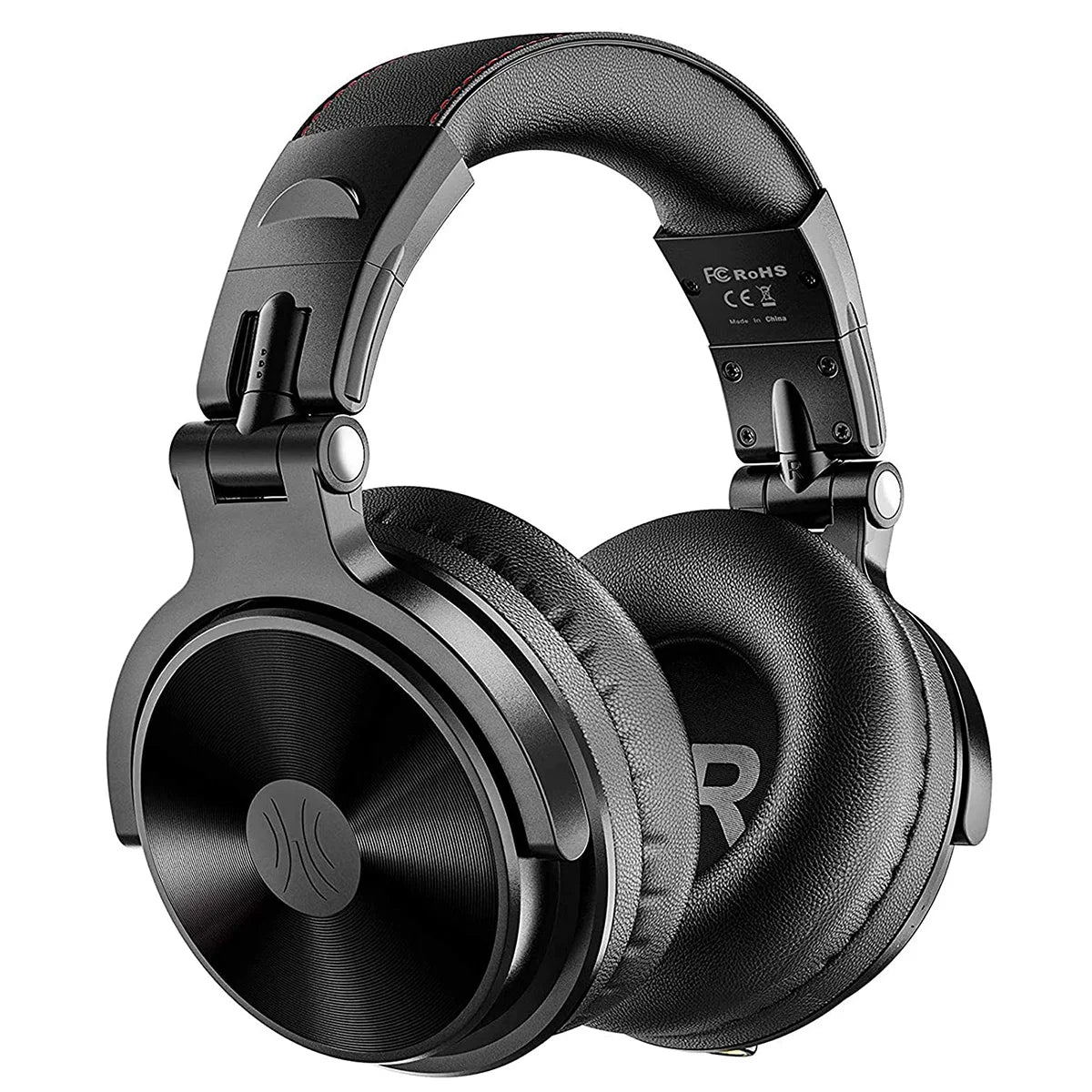 Auscultadores Gaming Sem Fios OneOdio Pro-M Bluetooth 5.2 HiFi Estéreo, 110H de Autonomia com Microfone, Graves Profundos, Dobráveis e Over-Ear