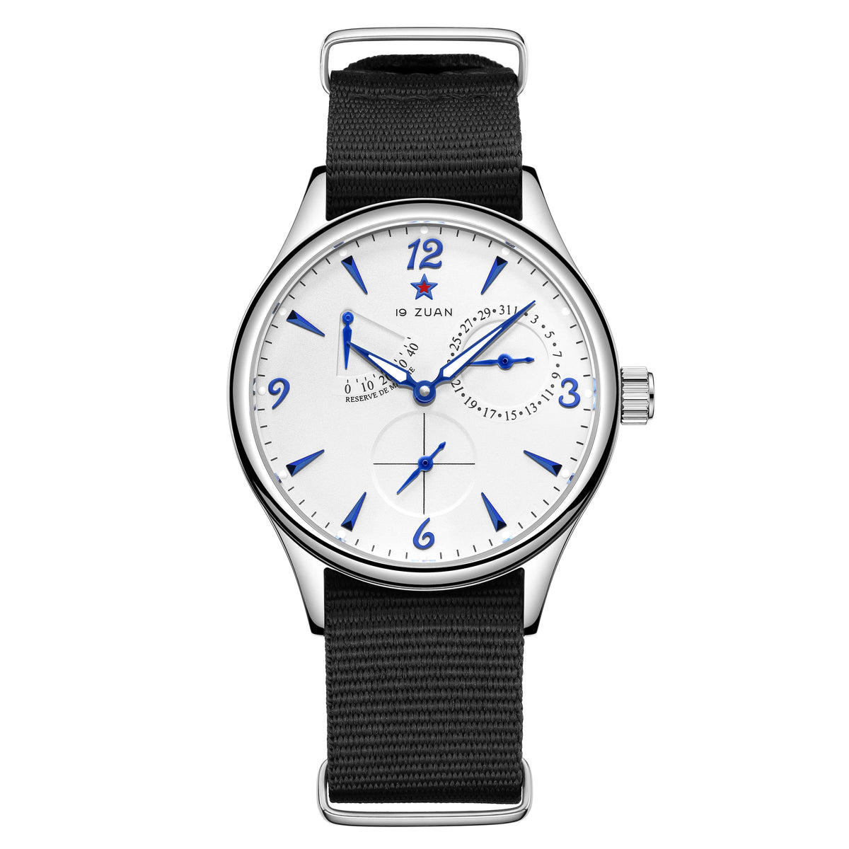 1963 Pilot Watch of Men 40mm Automatic Mechanial Wristwatches Original ST1780 Movement Sapphire Crystal Waterpoorf Retro Clock