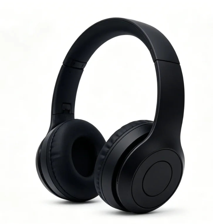 High Fidelity Bluetooth Wireless Headset Over Ear Headphones with HD Mic, Premium Bluetooth Wireless Headset for Clear Stereo Sound, Sports & Daily Use