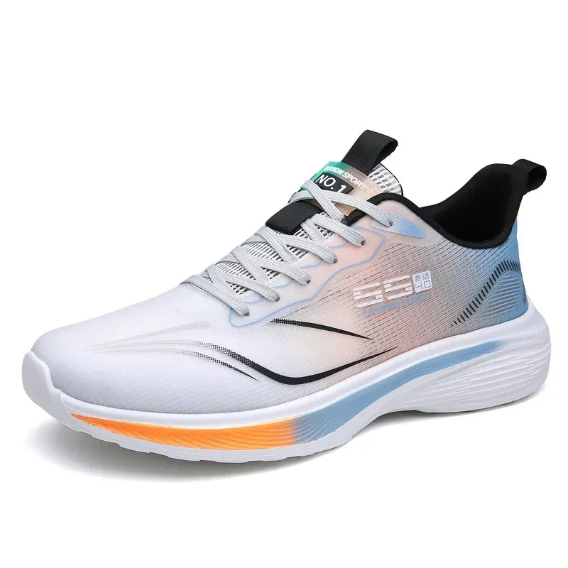 Carbon Plate Marathon Shoes Men Casual Sneakers Air Cushion Luxury Comfortable Lightweight Sports Running Shoes Male Footwear