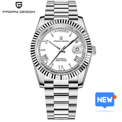 PAGANI DESIGN DD36 Luxury Automatic Watch For Men AR Sapphire Glass Stainless steel Mechanical  Wristwatch EU Warehouse delivery