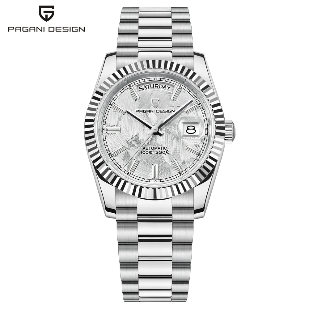 New Watch man PAGANI DESIGN D36 gold Rose Luxury automatic mechanical waterproof glass Sapphire AR stainless steel Date gift Man