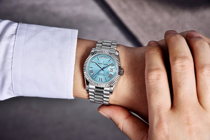 Men's watches PAGANI DESIGN New D36 Date, luxury top-end automatic mechanical Watch, Men's Watch with AR Sapphire glasses, 10 bar waterproof