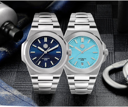 San Martin 42mm Top Band Men Diving Watch Fashion Classic Luxury Automatic Mechanical Watches Sapphire Waterproof 200m Relogio