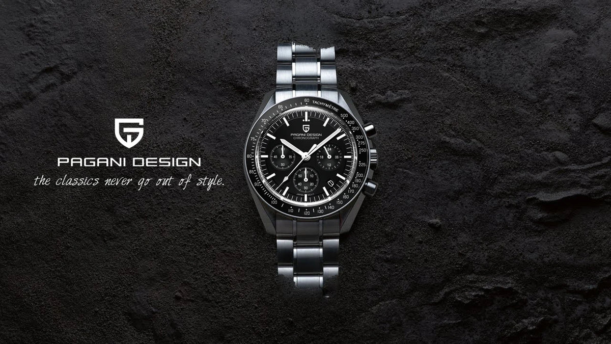 PAGANI DESIGN 2025 New AK Project Men's Watches Luxury Quartz Wrist Watch For Men AR Sapphire Speed Chronograph Automatic Date