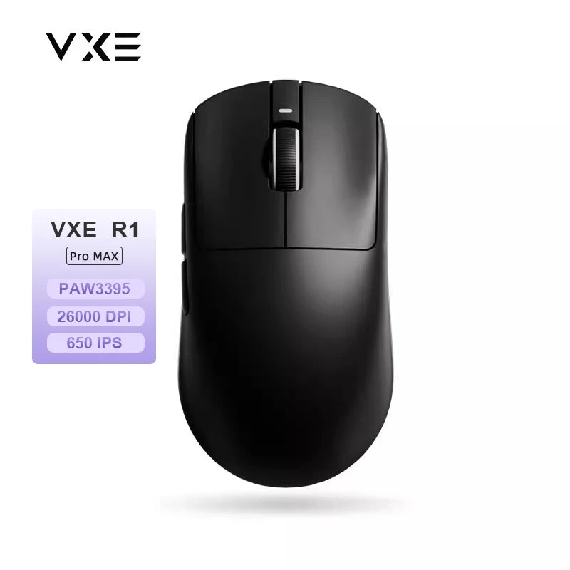 ATK VXE Dragonfly R1 Pro MAX Wireless Gaming Mouse, PAW3395 Esports Mouse, 26K DPI Rechargeable Lightweight FPS Gaming Mouse
