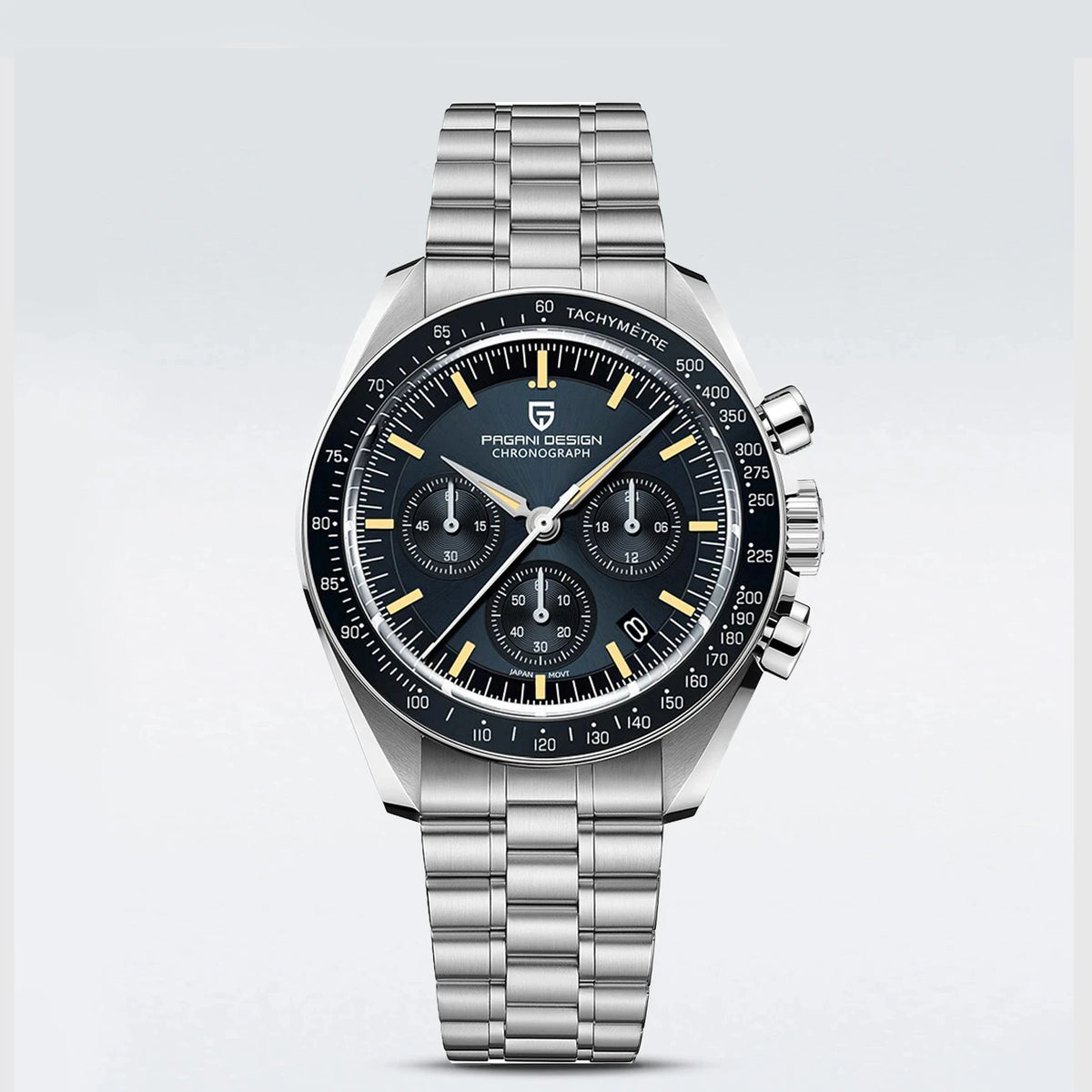 PAGANI DESIGN Moon ST6 luxury automatic men’s Watch, business watch for men, mechanical watch, luminous, sapphire glasses, nylon strap, EU local delivery 2026