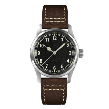 San Martin Simple Men Watch 37mm Pilot Miyota 8215 Classic Military Explore Automatic Mechanical Watches Waterproof 100m