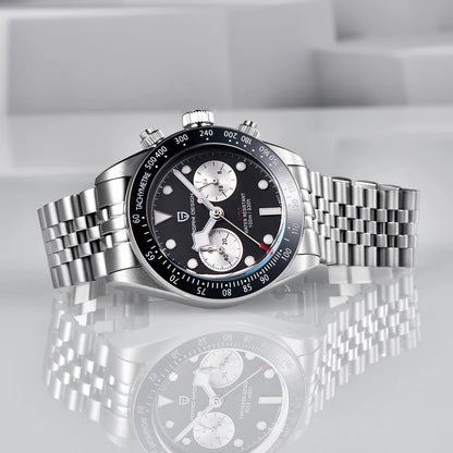 2026 New PAGANI Panda DESIGN Mens Watch Luxury Quartz Speed Sports Chronograph Watch Men AR Sapphire Luminous water lock