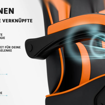 Gaming Stuhl Ergonomischer Gaming Sessel mit Lendenstütze, Atmungsaktiver PU-Leder Bürostuhl,Bequemer Computerstuhl, belastbar 2