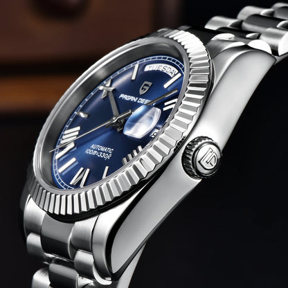 Men's watches PAGANI DESIGN New D36 Date, luxury top-end automatic mechanical Watch, Men's Watch with AR Sapphire glasses, 10 bar waterproof