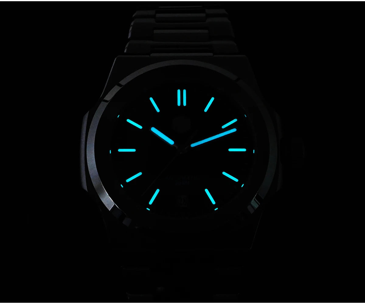San Martin 42mm Top Band Men Diving Watch Fashion Classic Luxury Automatic Mechanical Watches Sapphire Waterproof 200m Relogio