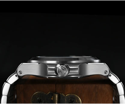 San Martin 42mm Top Band Men Diving Watch Fashion Classic Luxury Automatic Mechanical Watches Sapphire Waterproof 200m Relogio