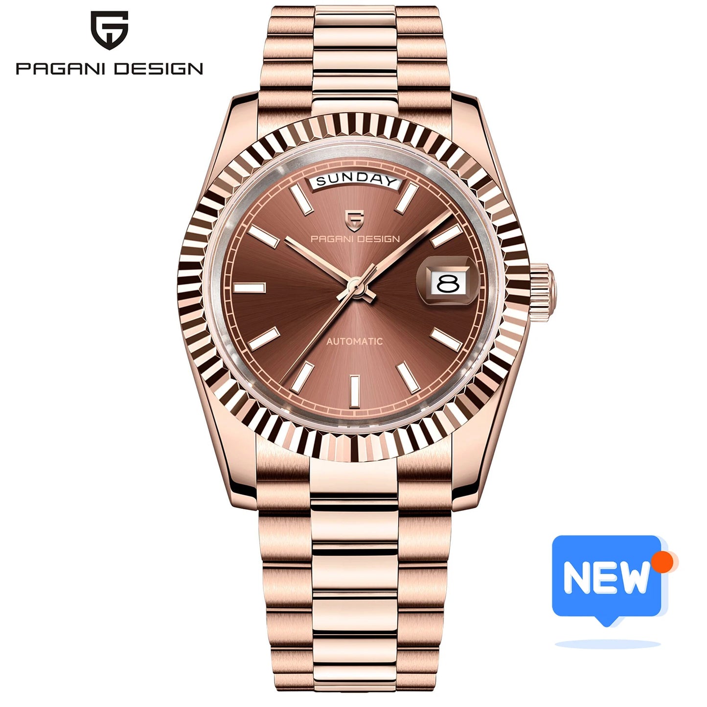 PAGANI DESIGN DD36 Luxury Automatic Watch For Men AR Sapphire Glass Stainless steel Mechanical  Wristwatch EU Warehouse delivery