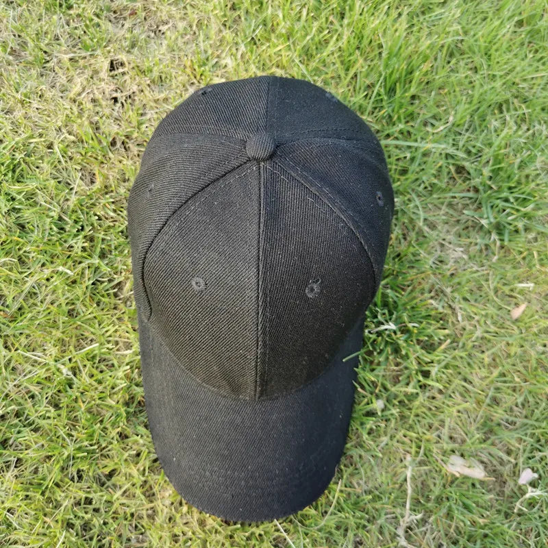 Czapka unisex, casualowa, akrylowa, gładka czapka baseballowa, czapki z regulacją dla kobiet i mężczyzn, czapka hip-hopowa, odzież uliczna, czapka typu „dad hat”, sprzedaż hurtowa