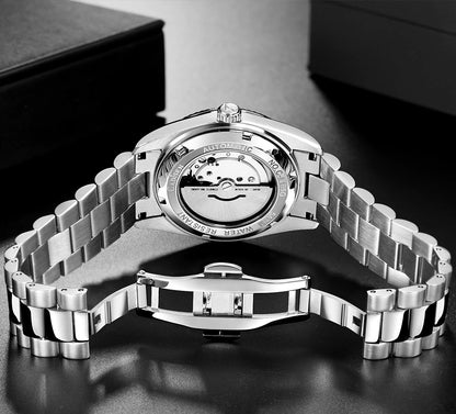 NEW 2025 CADISEN Men's Mechanical Watches Luxury Meteorite Dial Automatic Watch For Men Week 100M Japan MIYOTA 8285 Clock Man