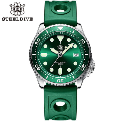 Steeldive SD1973 Men's watch Dive Watch Automatic Mechanical Men's watch NH35 Bracelet 41mm  Diver watch men watches
