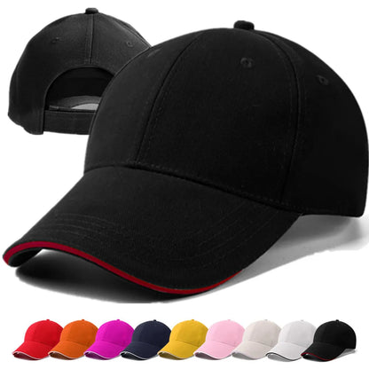 Czapka unisex, casualowa, akrylowa, gładka czapka baseballowa, czapki z regulacją dla kobiet i mężczyzn, czapka hip-hopowa, odzież uliczna, czapka typu „dad hat”, sprzedaż hurtowa