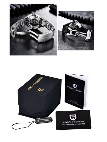 2025 New PAGANI DESIGN Men's Watches Luxury Automatic Watch For Men NH35A Mechanical Wrist watch Men AR Sapphire crystal Clock
