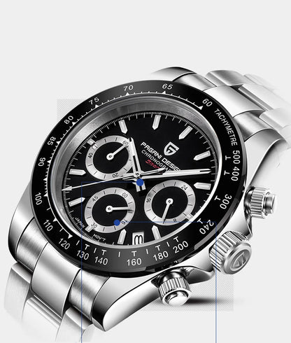 PAGANI DESIGN 2026 New Sport Chronograph Top Brand Luxury Quartz Watch For Men Sapphire crystal  Automatic Date Wrist watch Men