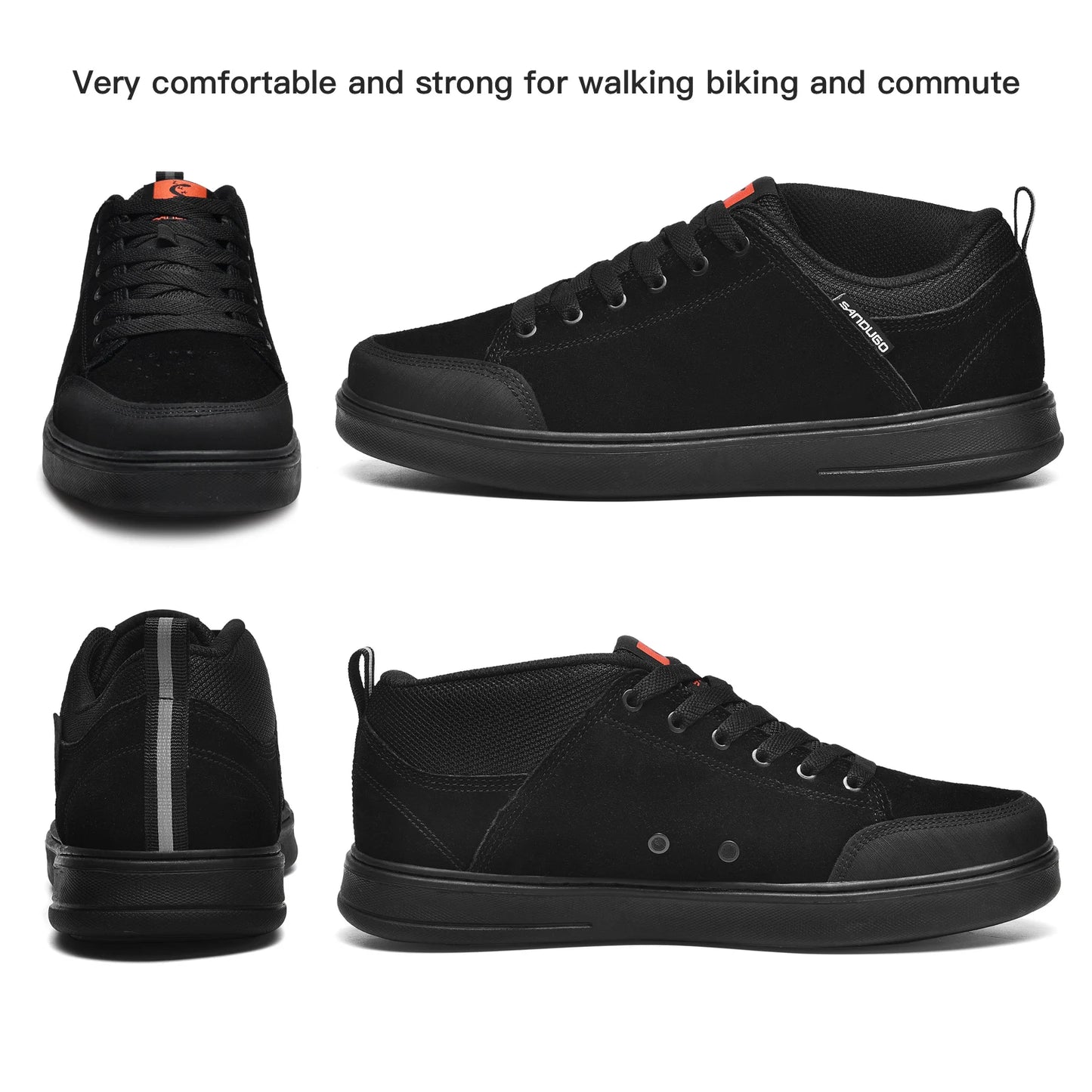 Men's MTB Shoes for Flat Pedals Suitable  for BMX, DH, Enduro, Free-ride