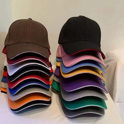 Czapka unisex, casualowa, akrylowa, gładka czapka baseballowa, czapki z regulacją dla kobiet i mężczyzn, czapka hip-hopowa, odzież uliczna, czapka typu „dad hat”, sprzedaż hurtowa
