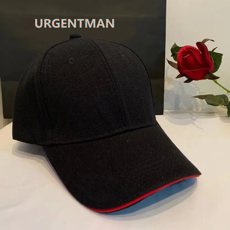 Czapka unisex, casualowa, akrylowa, gładka czapka baseballowa, czapki z regulacją dla kobiet i mężczyzn, czapka hip-hopowa, odzież uliczna, czapka typu „dad hat”, sprzedaż hurtowa