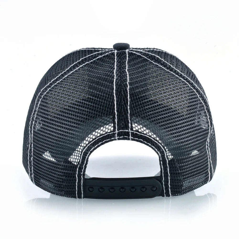 Summer Mesh Baseball Cap Women Solid Color Snapback Dad Hats Men's Outdoor Breathable Visor Caps Unisex Streetwear Trucker Cap