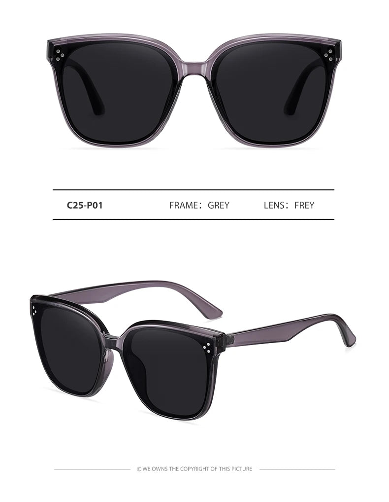 GM Korea Brand Design GENTLE Sunglasses Women Men Acetate Superior Quality Popular Sunglasses With Oringnal Case S6305