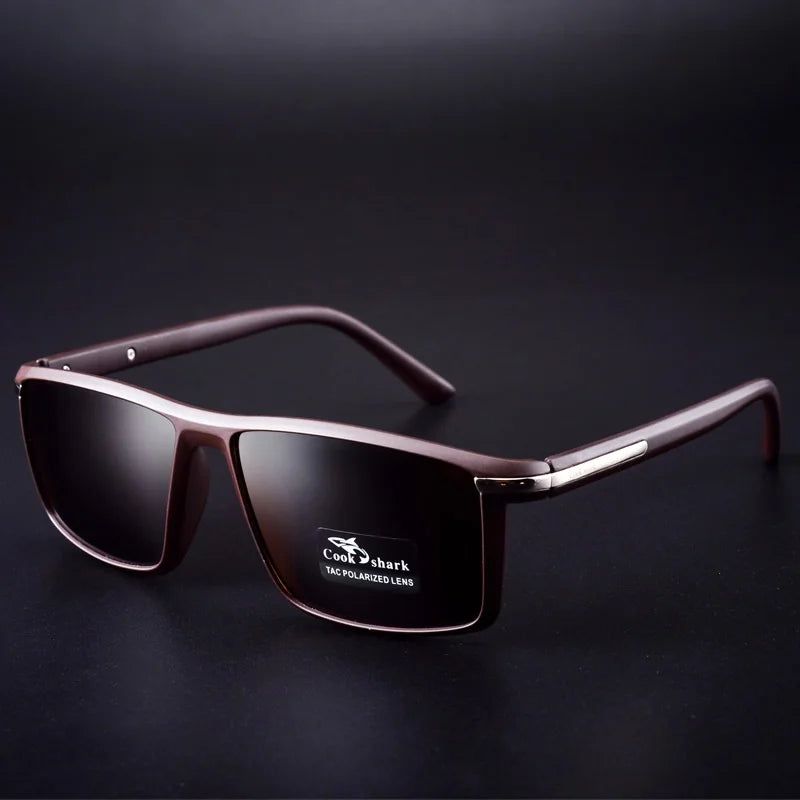 Cook shark sunglasses men's polarized sunglasses driving glasses new UV protection driver night vision goggles