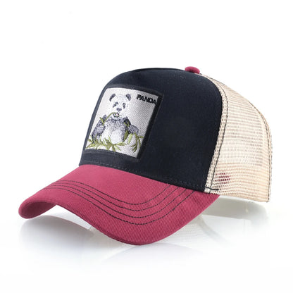 Summer Mesh Baseball Cap Women Solid Color Snapback Dad Hats Men's Outdoor Breathable Visor Caps Unisex Streetwear Trucker Cap