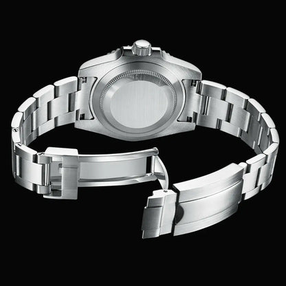 Custom watches Luxury Sapphire MIYOTA/NH35 Automatic Wristwatch Mechanical Mens Watch Sterile Dial Ceramic 10Bar Lume Male Clock