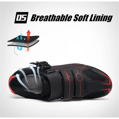 Professional Self-Locking Cycling Shoes Outdoor MTB Pedal Bicycle Shoes Non-Slip Sneakers Racing Road Speed Bike SPD Cleat Shoes