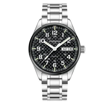 Switzerland Carnival luminous calendar military Quartz watch for men luxury brand watches waterproof clock relogio erkek saati