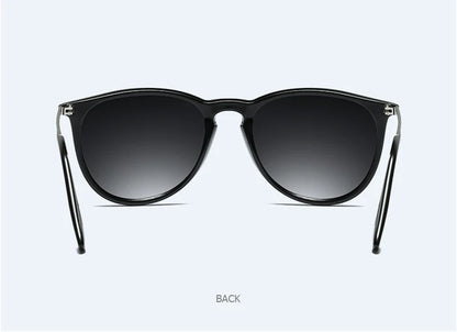 Classic Round Polarized Sunglasses Men Women Fashion Driving Sun Glasses Male Vintage Black Pink Shades Travelling Eyewear UV400