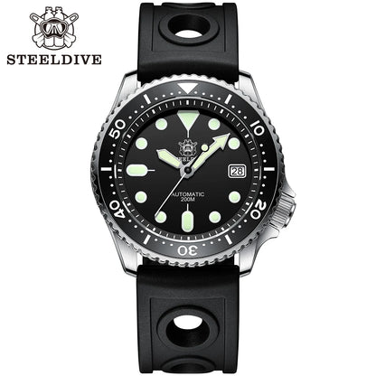 Steeldive SD1973 Men's watch Dive Watch Automatic Mechanical Men's watch NH35 Bracelet 41mm  Diver watch men watches
