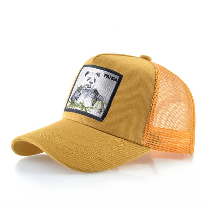 Summer Mesh Baseball Cap Women Solid Color Snapback Dad Hats Men's Outdoor Breathable Visor Caps Unisex Streetwear Trucker Cap