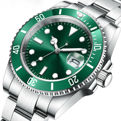 Custom watches Luxury Sapphire MIYOTA/NH35 Automatic Wristwatch Mechanical Mens Watch Sterile Dial Ceramic 10Bar Lume Male Clock