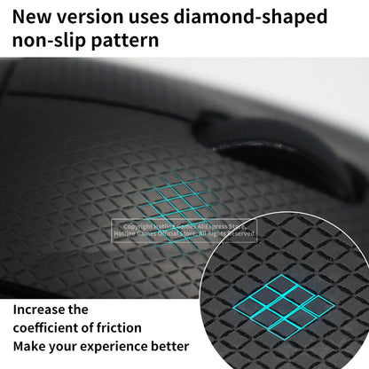Hotline Games skridsikker musetape til Logitech G305 G203 G102 G304 – svedresistente sidepuder og skridsikre klistermærker til mus