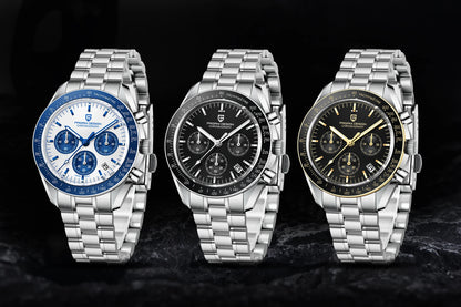 2026 New PAGANI DESIGN AK Project Mars Men's Watches Luxury Quartz Watch Men AR Sapphire Speed Sport Chronograph Automatic Date