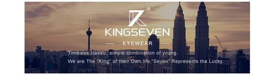 KINGSEVEN Brand Design Sunglasses Men Driving Square Frame Sun Glasses Male Classic Unisex Goggles Eyewear Gafas