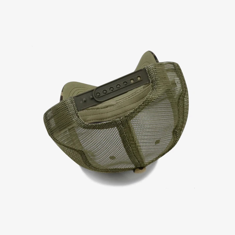COKK Czapka baseballowa w kamuflażu dla mężczyzn, czapka typu snapback, letnie czapki dla kobiet, oddychająca czapka sportowa z siateczki, czapka przeciwsłoneczna, osłona przeciwsłoneczna, czapka golfowa, regulowana, dla dorosłych
