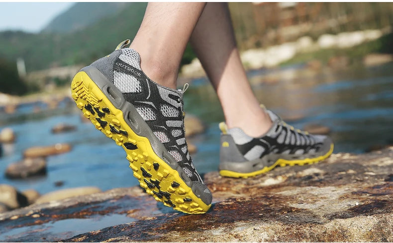 MIXIDELAI New Summer Men Sneakers Fashion Spring Outdoor Shoes Men Casual Men'S Shoes Comfortable Mesh Shoes For Men Size 39-46
