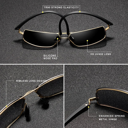 KINGSEVEN Brand Design Sunglasses Men Driving Square Frame Sun Glasses Male Classic Unisex Goggles Eyewear Gafas