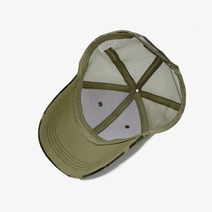 COKK Czapka baseballowa w kamuflażu dla mężczyzn, czapka typu snapback, letnie czapki dla kobiet, oddychająca czapka sportowa z siateczki, czapka przeciwsłoneczna, osłona przeciwsłoneczna, czapka golfowa, regulowana, dla dorosłych