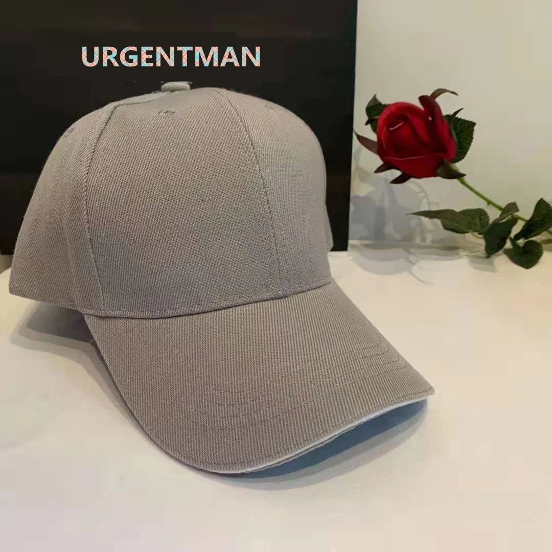 Czapka unisex, casualowa, akrylowa, gładka czapka baseballowa, czapki z regulacją dla kobiet i mężczyzn, czapka hip-hopowa, odzież uliczna, czapka typu „dad hat”, sprzedaż hurtowa