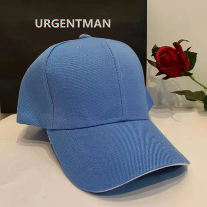 Czapka unisex, casualowa, akrylowa, gładka czapka baseballowa, czapki z regulacją dla kobiet i mężczyzn, czapka hip-hopowa, odzież uliczna, czapka typu „dad hat”, sprzedaż hurtowa