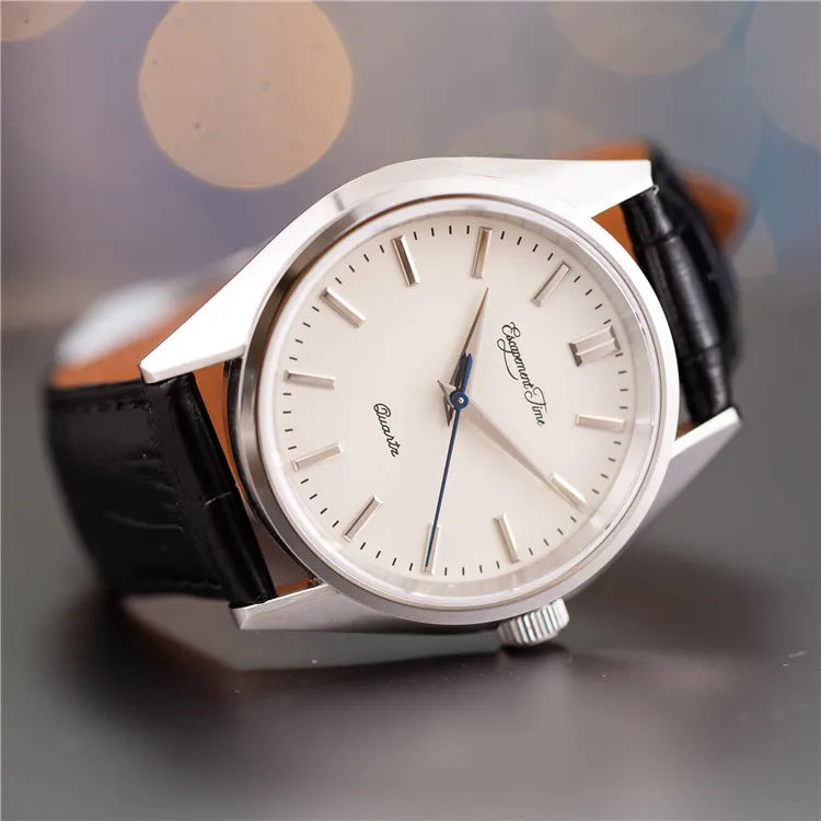 【Escapement time】Quartz Watch 40mm Case VH31  Heat Treatment Hand